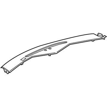 GM 22981164 Defroster Panel 22981164 GM Defroster Panel Illustration 1 of 1