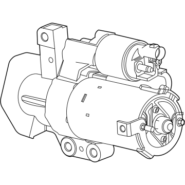 GM 40009059 Starter Assembly-. 40009059 GM Starter Assembly-. Illustration 1 of 1