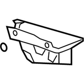 22867175 GM Upper Insulator Illustration 1 of 1