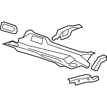 Chevy Traverse Dash Panel - 20904835