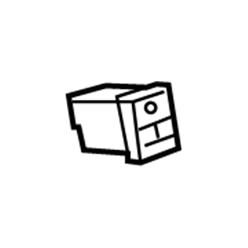 GM 84590447 Power Outlet, Jet Black 84590447 GM Power Outlet, Jet Black Illustration 1 of 1