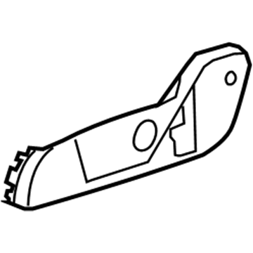 15901200 GM Outer Finish Panel, Driver Side Illustration 1 of 1
