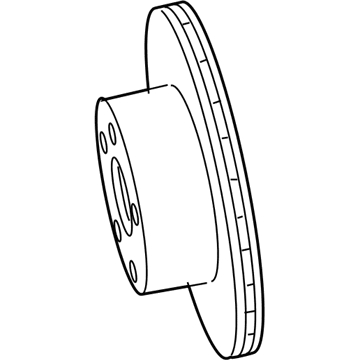 Pontiac G8 Brake Rotor - 92287415