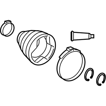 Pontiac 19204682 Inner Boot
