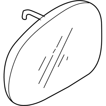 Pontiac GTO Car Mirror - 92140443