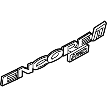 95330581 GM Nameplate Illustration 1 of 1