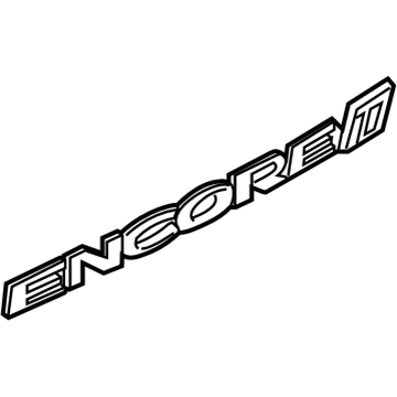 95220711 GM Nameplate Illustration 1 of 1