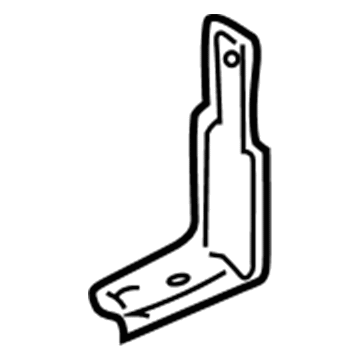 25683249 GM Child Seat Bracket Illustration 1 of 1
