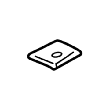 25675686 GM Anchor Plate Illustration 1 of 1