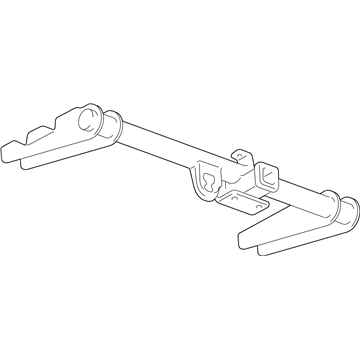 19180779 GM Trailer Hitch Illustration 1 of 1