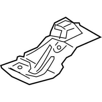 Chevy 20774292 Floor Reinforcement