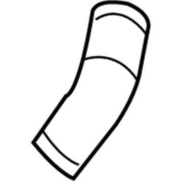 GM 26028657 Reservoir Hose 26028657 GM Reservoir Hose Illustration 1 of 1