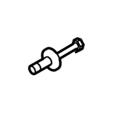 90508809 GM Bumper Cover Rivet Illustration 1 of 1
