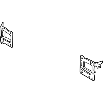GM 93180522 Mount Plate 93180522 GM Mount Plate Illustration 1 of 1