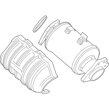 Chevy 12704809 Converter & Pipe
