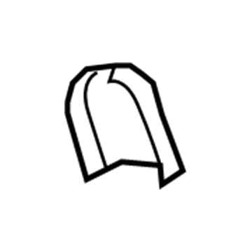 15900404 GM Upper Cover, Passenger Side Illustration 1 of 1