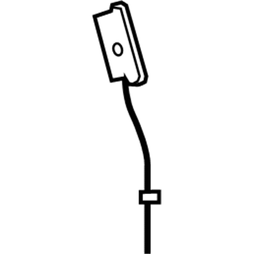GM 15899851 Release Cable, Passenger Side 15899851 GM Release Cable, Passenger Side Illustration 1 of 1