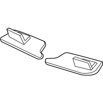 Chevy 19370431 Sunshade
