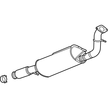 Chevy 84964236 Center Muffler