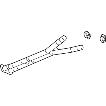Chevy 25958410 Exhaust Pipe