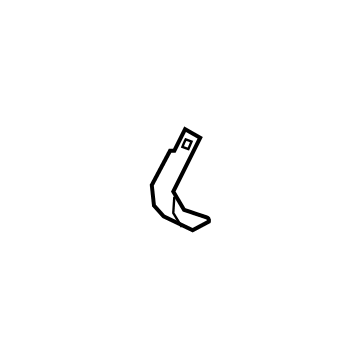 84149877 GM Inner Finish Panel, Rear Driver Side Illustration 1 of 1