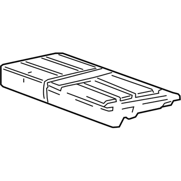 GM 84209366 Seat Cushion Pad 84209366 GM Seat Cushion Pad Illustration 1 of 1