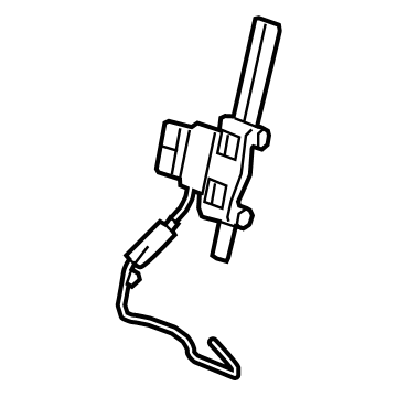 GM 13530935 Strap, Jet Black 13530935 GM Strap, Jet Black Illustration 1 of 1