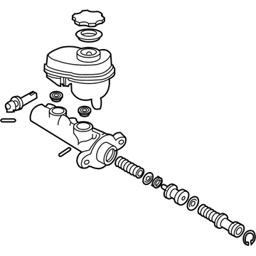 Chevy Brake Master Cylinder Repair Kit - 19209259