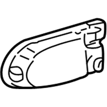 Chevy Uplander Exterior Door Handle - 10322201