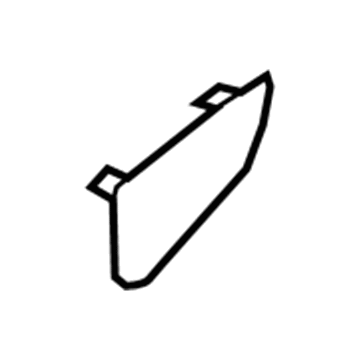 9072388 GM Handle, Inside Cap, Black Illustration 1 of 1