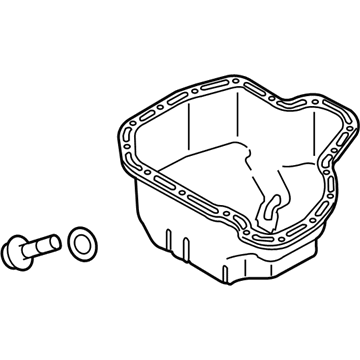 Chevy 98073535 Oil Pan