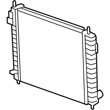 Saturn 20777042 Radiator