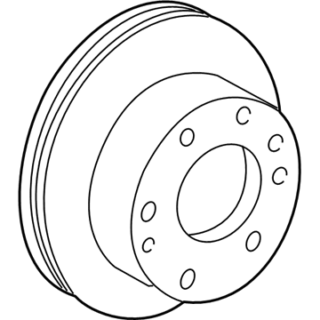 Chevy Suburban 1500 Brake Rotor - 15942195