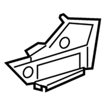 GM 15787513 Filler Panel, Rear Outer Driver Side 15787513 GM Filler Panel, Rear Outer Driver Side Illustration 1 of 1