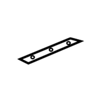 Pontiac 22632221 Lock Pillar Baffle Plate