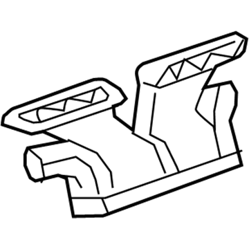 20934479 GM Defroster Nozzle Illustration 1 of 1