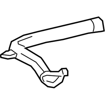 GM 22963251 Defroster Duct, Driver Side 22963251 GM Defroster Duct, Driver Side Illustration 1 of 1