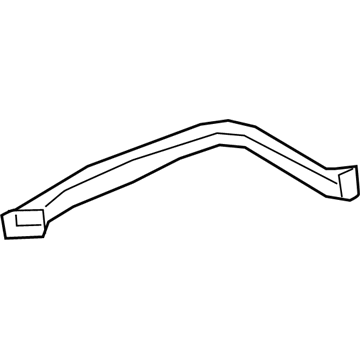GM 22963252 Defroster Duct, Passenger Side 22963252 GM Defroster Duct, Passenger Side Illustration 1 of 1