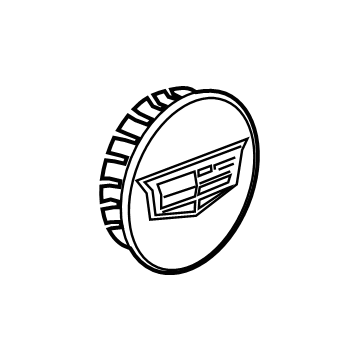 Cadillac 84638166 Center Cap