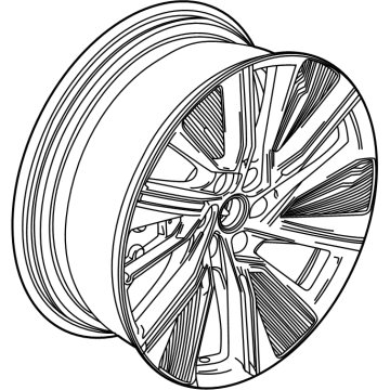Cadillac 85606890 Wheel, Alloy