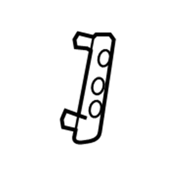 GM 15781060 Height Adjuster, Front 15781060 GM Height Adjuster, Front Illustration 1 of 1