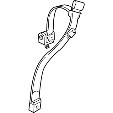Buick 19121664 Belt & Retractor