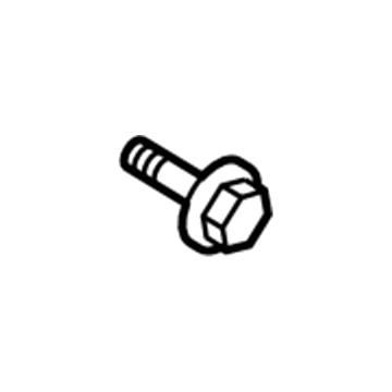 GM 11609886 Outer Belt Assembly Lower Retainer, Front 11609886 GM Outer Belt Assembly Lower Retainer, Front Illustration 1 of 1