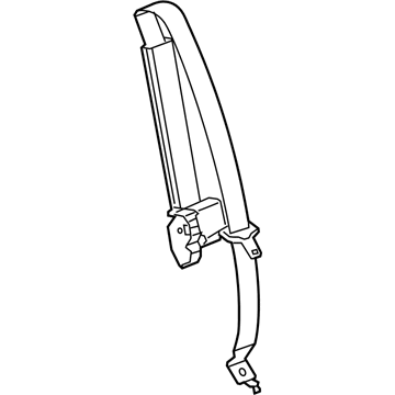 Chevy 19353632 Center Belt Assembly
