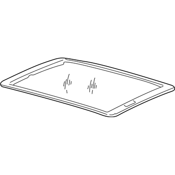 Chevy 15008766 Glass