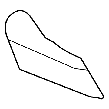 Cadillac 42837186 Outer Finish Panel