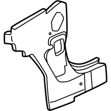 GM 22607124 Hinge Pillar, Inner Passenger Side 22607124 GM Hinge Pillar, Inner Passenger Side Illustration 1 of 1