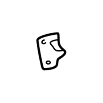 GM 22578140 Closing Plate, Driver Side 22578140 GM Closing Plate, Driver Side Illustration 1 of 1