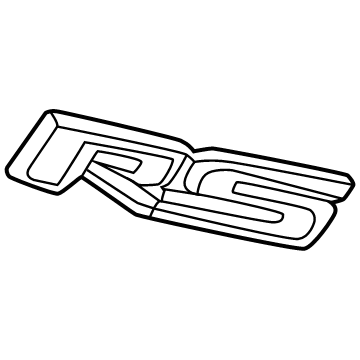 Chevy 85126814 Nameplate