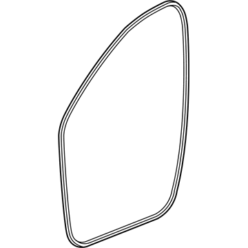 Cadillac XT4 Door Seal - 84234126
